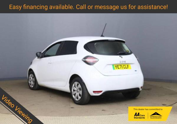 Renault Zoe R110 EV50 52kWh Business Car Derived Van 5dr Electric Auto (107 bhp)