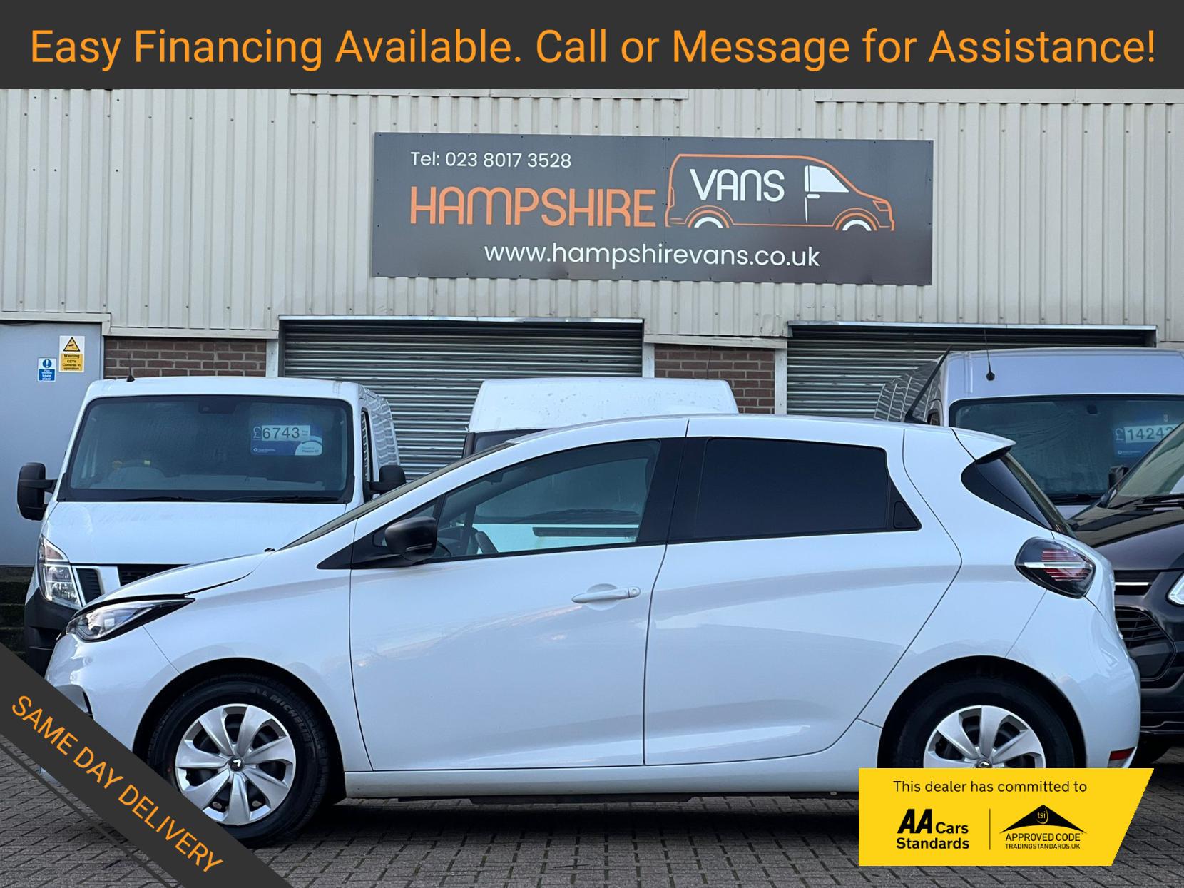 Renault Zoe R110 EV50 52kWh Business Car Derived Van 5dr Electric Auto (107 bhp)