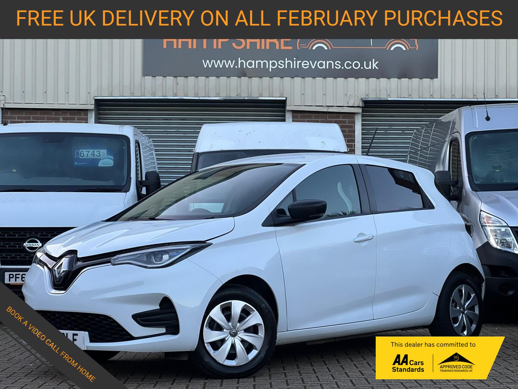 Renault Zoe R110 EV50 52kWh Business Car Derived Van 5dr Electric Auto (107 bhp)