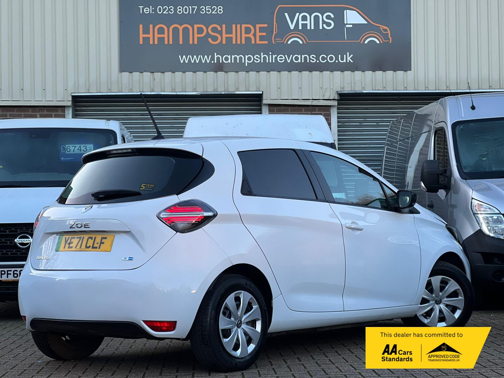 Renault Zoe R110 EV50 52kWh Business Car Derived Van 5dr Electric Auto (107 bhp)