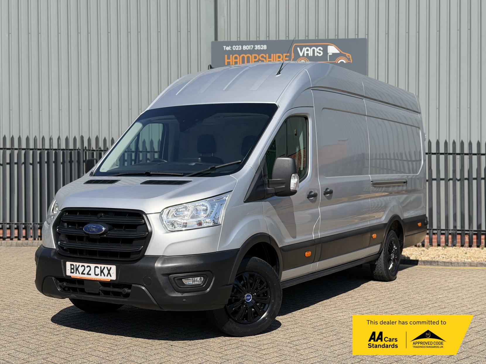 2022 Ford Transit 2.0 350 EcoBlue MHEV Trend Panel Van 5dr Diesel Manual RWD L4 H3 Euro 6 (s/s) (130 ps) - Thumbnail 2