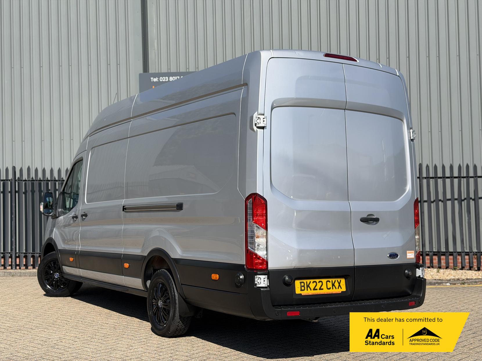 2022 Ford Transit 2.0 350 EcoBlue MHEV Trend Panel Van 5dr Diesel Manual RWD L4 H3 Euro 6 (s/s) (130 ps) - Thumbnail 4