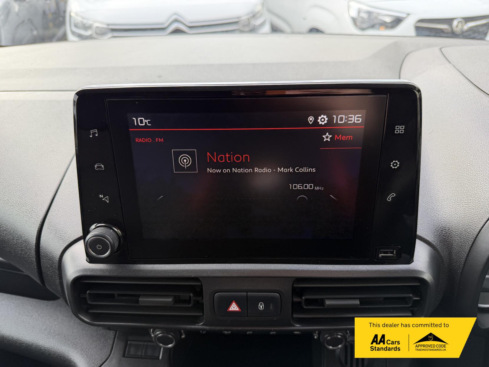 Citroen Berlingo 1.5 BlueHDi 1000 Enterprise M Pro Panel Van 5dr Diesel Manual SWB Euro 6 (s/s) (100 ps)