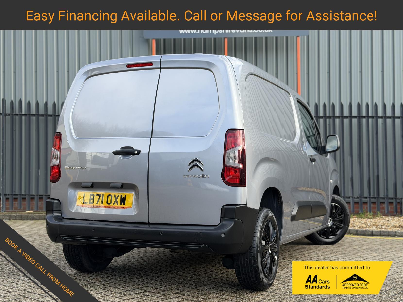 Citroen Berlingo 1.5 BlueHDi 1000 Enterprise M Pro Panel Van 5dr Diesel Manual SWB Euro 6 (s/s) (100 ps)