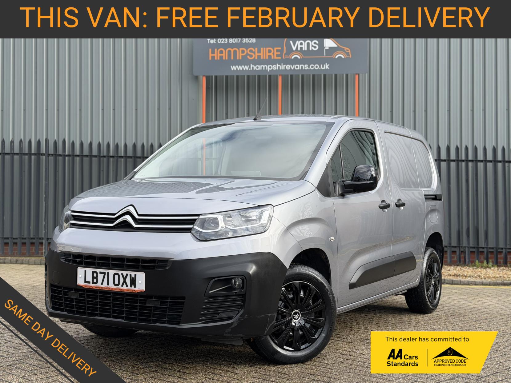 Citroen Berlingo 1.5 BlueHDi 1000 Enterprise M Pro Panel Van 5dr Diesel Manual SWB Euro 6 (s/s) (100 ps)