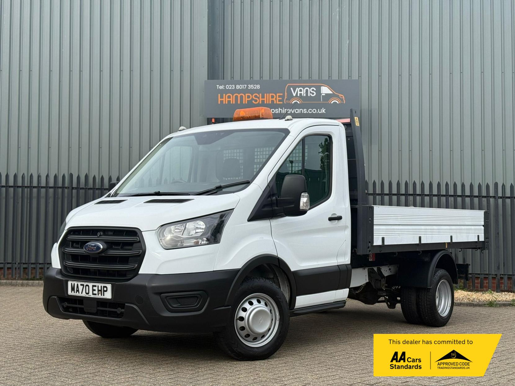 Ford Transit 2.0 350 EcoBlue 1-Way Tipper 2dr Diesel Manual RWD L2 Euro 6 (s/s) (Aluminium, 1-Stop, DRW) (130 ps)