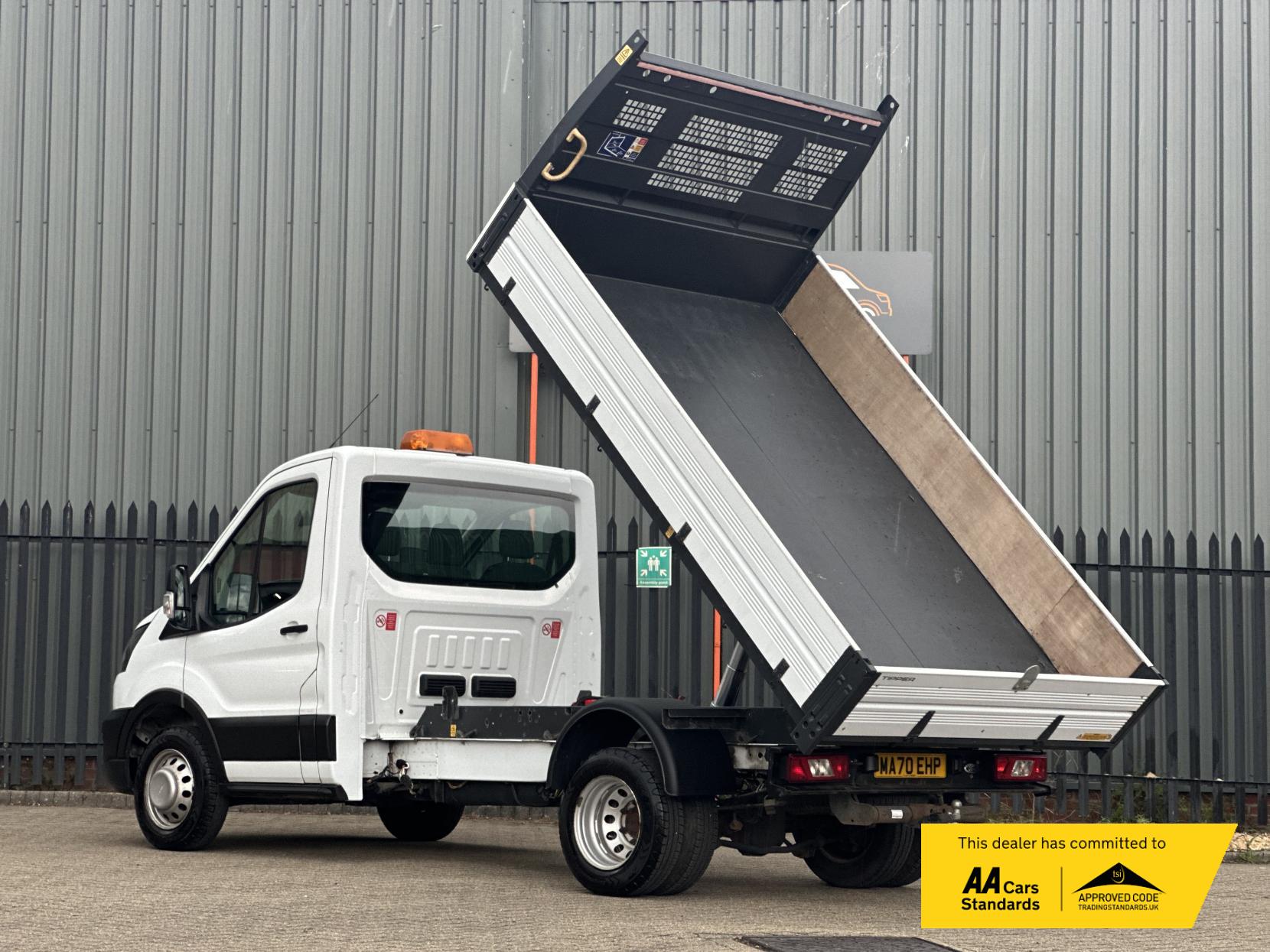 Ford Transit 2.0 350 EcoBlue 1-Way Tipper 2dr Diesel Manual RWD L2 Euro 6 (s/s) (Aluminium, 1-Stop, DRW) (130 ps)