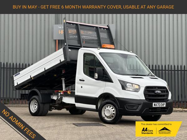 Ford Transit 2.0 350 EcoBlue 1-Way Tipper 2dr Diesel Manual RWD L2 Euro 6 (s/s) (Aluminium, 1-Stop, DRW) (130 ps)