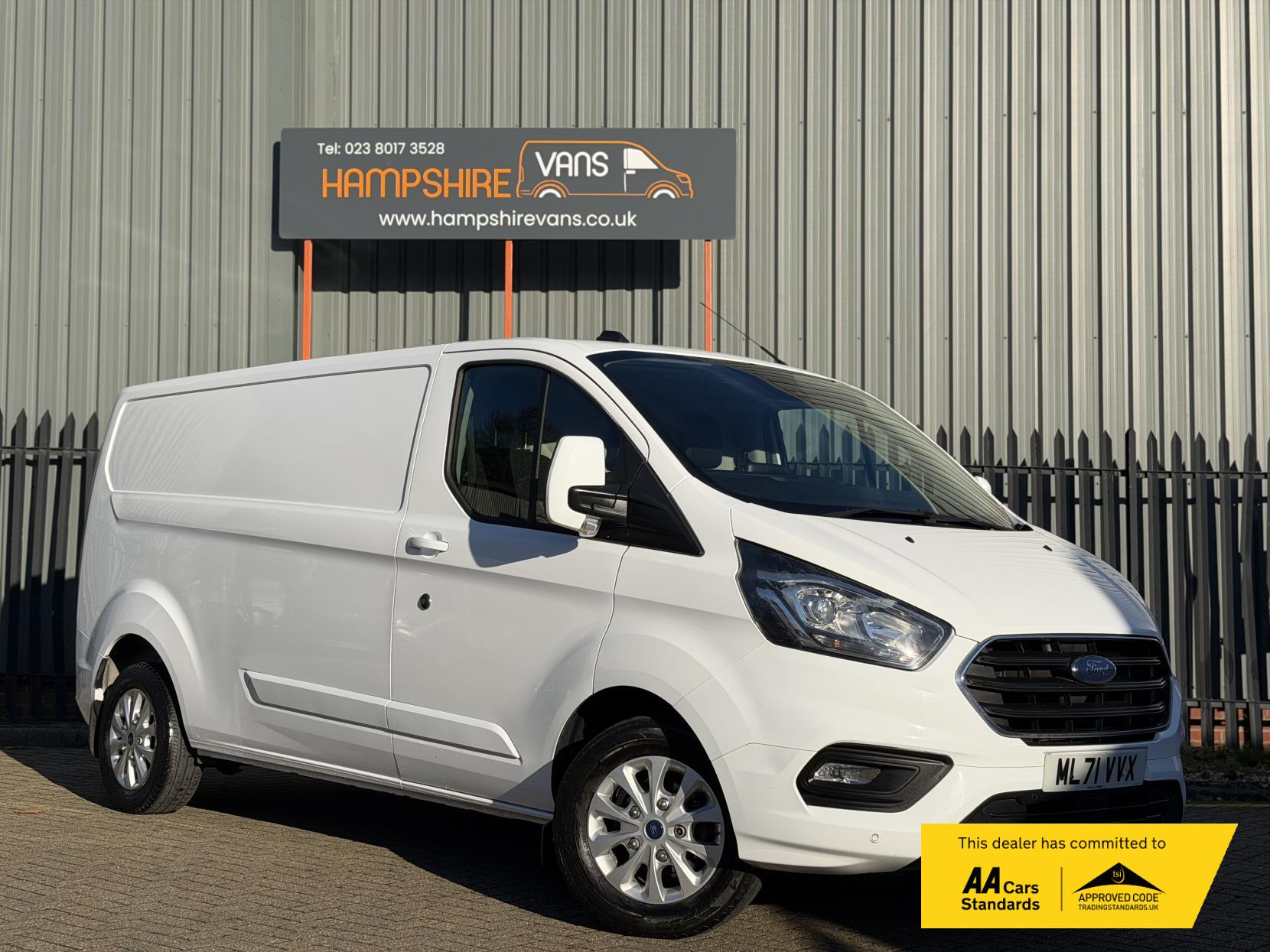 Ford Transit Custom 2.0 300 EcoBlue Limited Panel Van 5dr Diesel Auto L2 H1 Euro 6 (s/s) (130 ps)