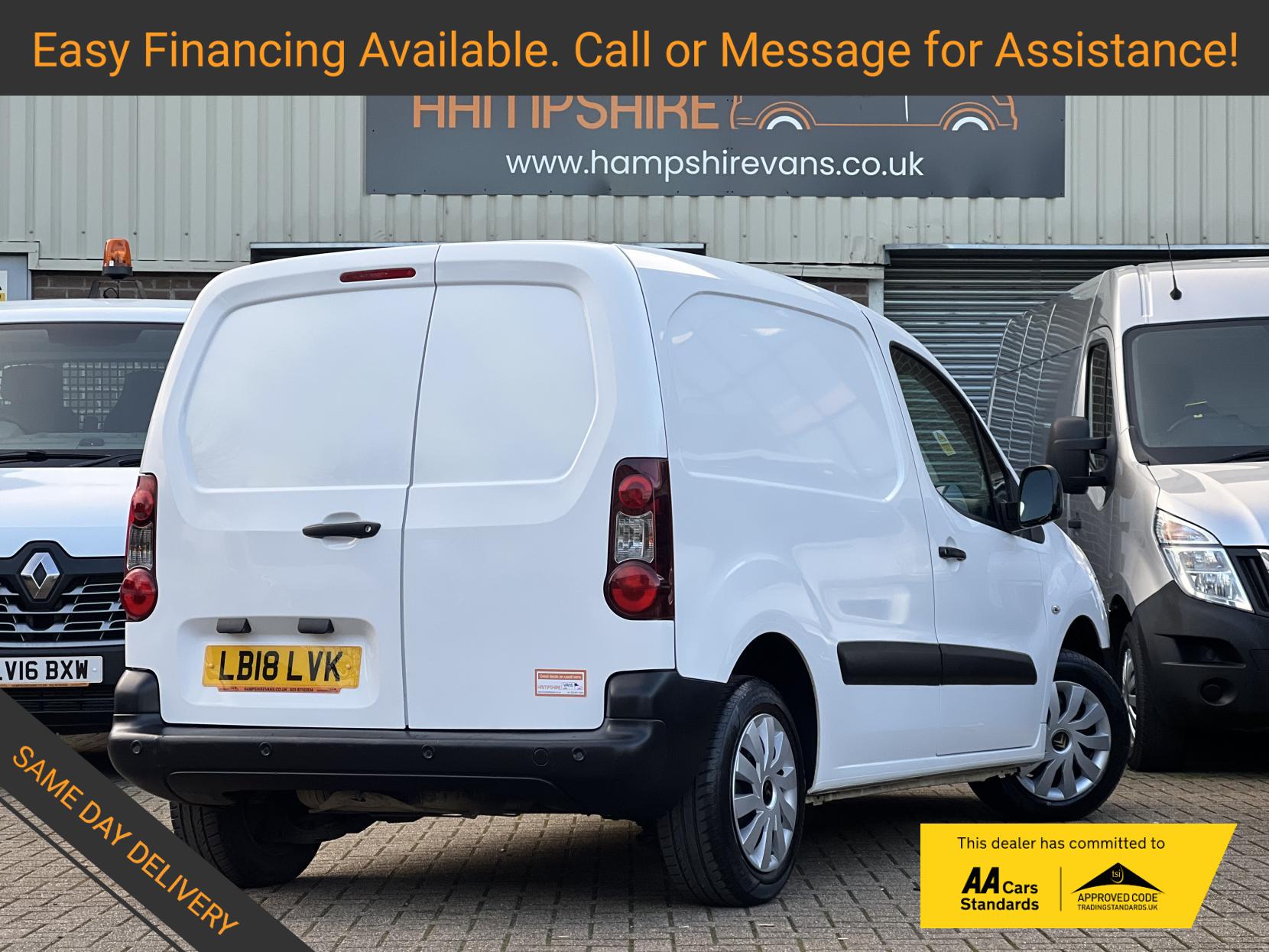 Citroen Berlingo 1.6 BlueHDi 850 Enterprise Panel Van 5dr Diesel Manual L1 (112 g/km, 100 bhp)