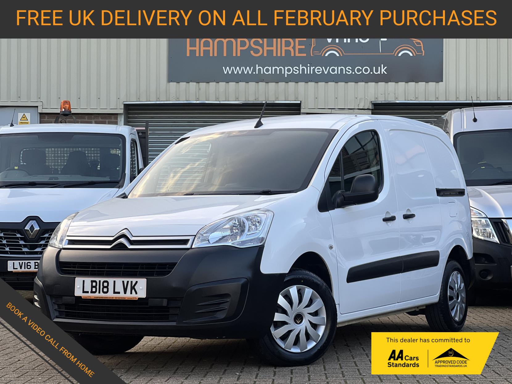 Citroen Berlingo 1.6 BlueHDi 850 Enterprise Panel Van 5dr Diesel Manual L1 (112 g/km, 100 bhp)