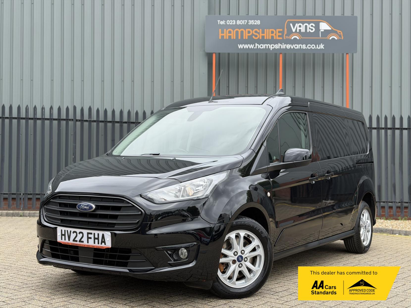 2022 Ford Transit Connect 1.5 250 EcoBlue Limited Panel Van 5dr Diesel Manual L2 Euro 6 (s/s) (120 ps) - Thumbnail 2