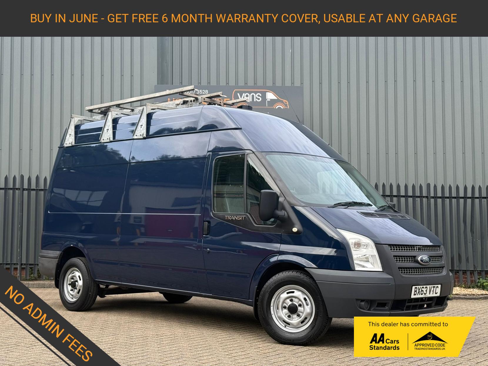 Ford Transit 2.2 TDCi 350 Panel Van 3dr Diesel Manual FWD L2 H3 (209 g/km, 123 bhp)