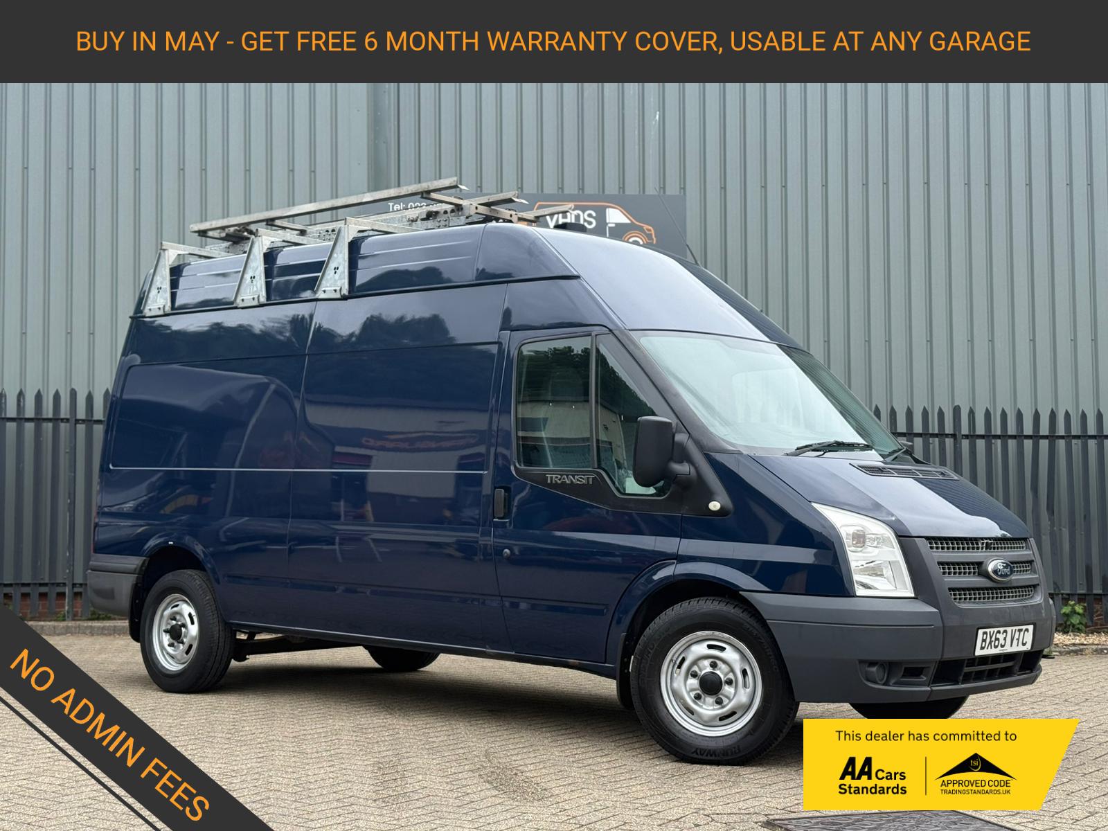 Ford Transit 2.2 TDCi 350 Panel Van 3dr Diesel Manual FWD L2 H3 (209 g/km, 123 bhp)