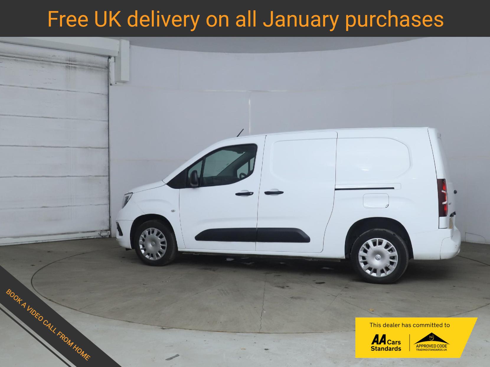 Vauxhall Combo 1.5 Turbo D 2300 Sportive Panel Van 4dr Diesel Manual L2 H1 Euro 6 (s/s) (100 ps)