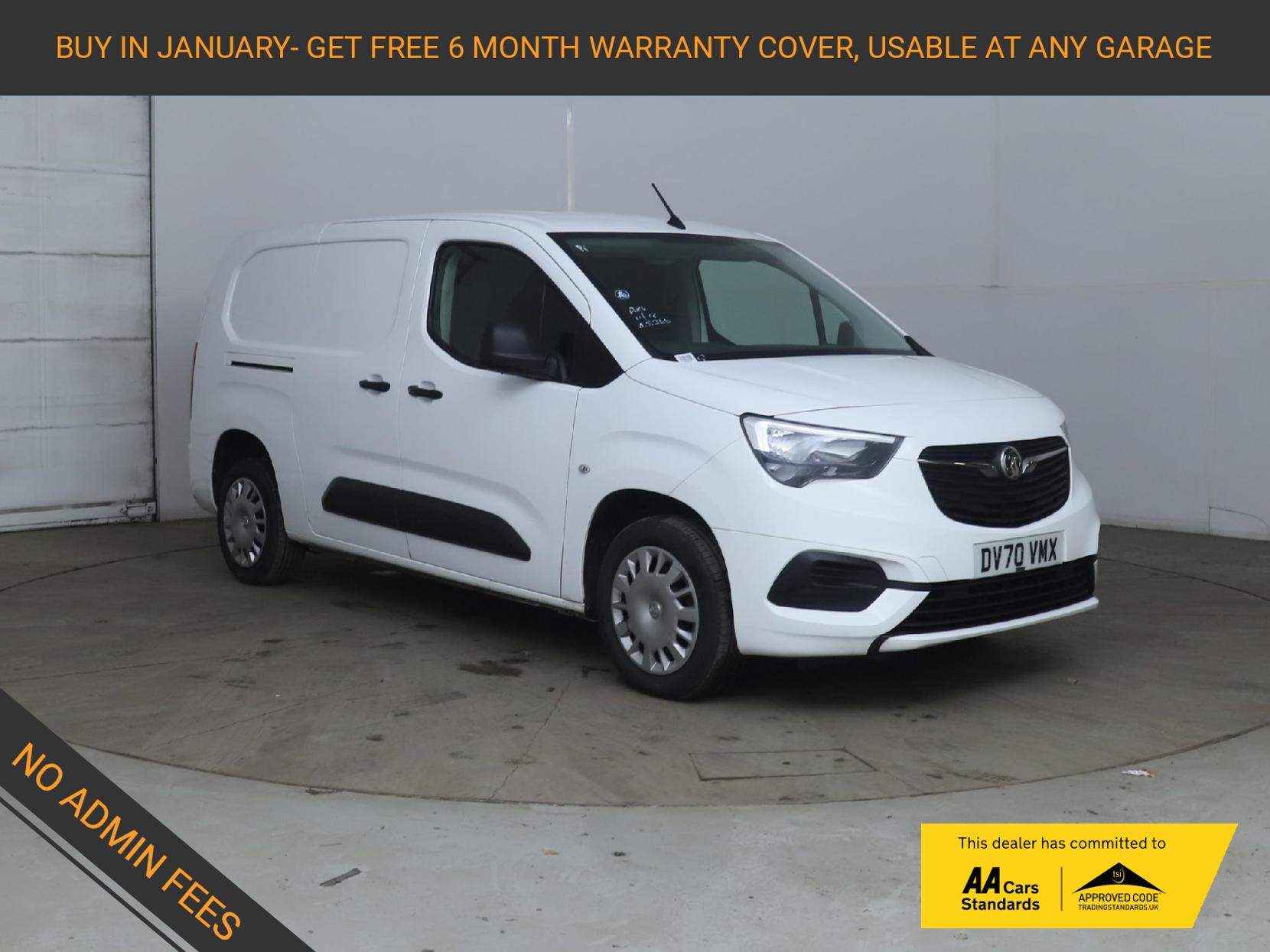 Vauxhall Combo 1.5 Turbo D 2300 Sportive Panel Van 4dr Diesel Manual L2 H1 Euro 6 (s/s) (100 ps)