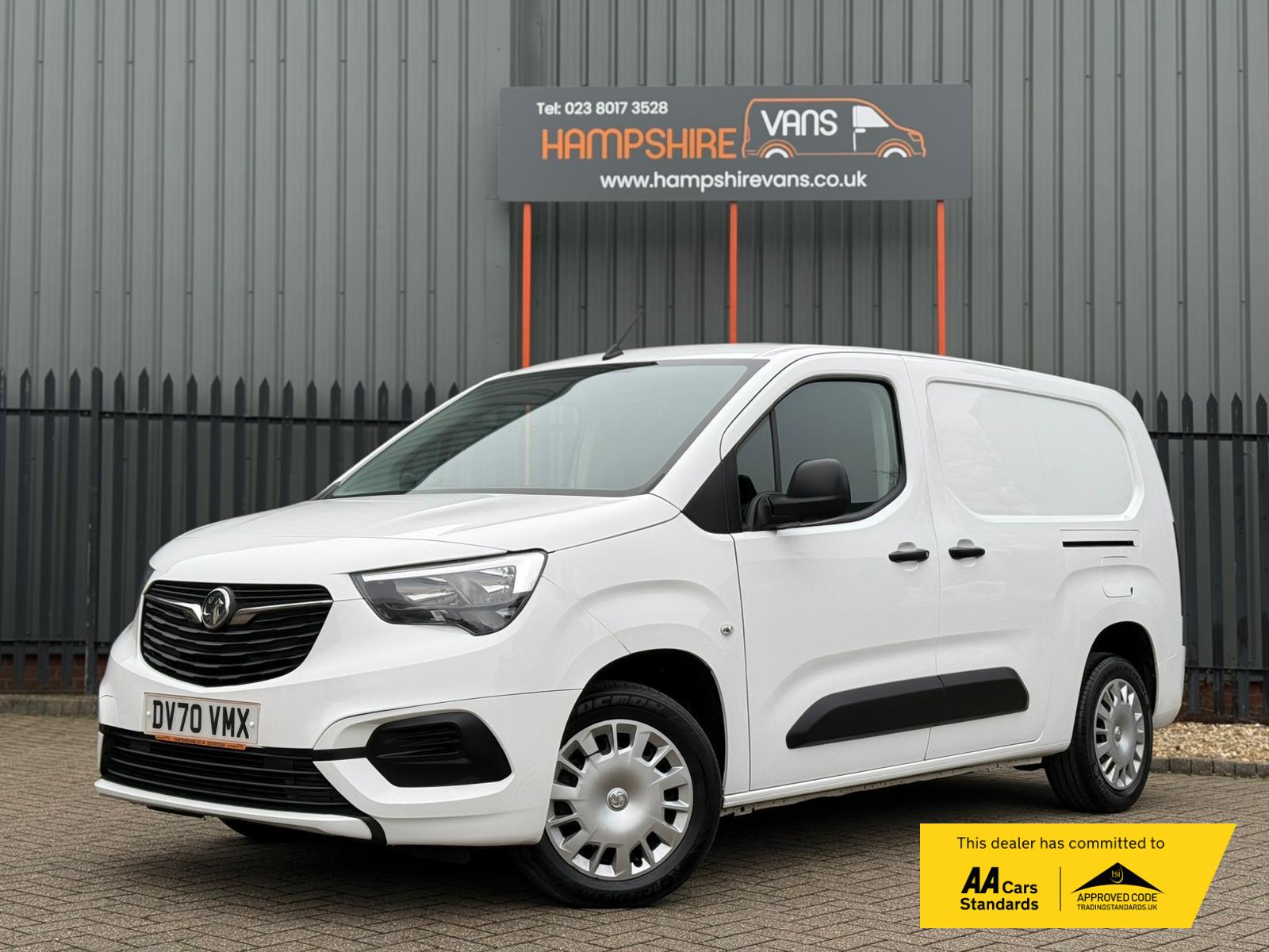 Vauxhall Combo 1.5 Turbo D 2300 Sportive Panel Van 4dr Diesel Manual L2 H1 Euro 6 (s/s) (100 ps)