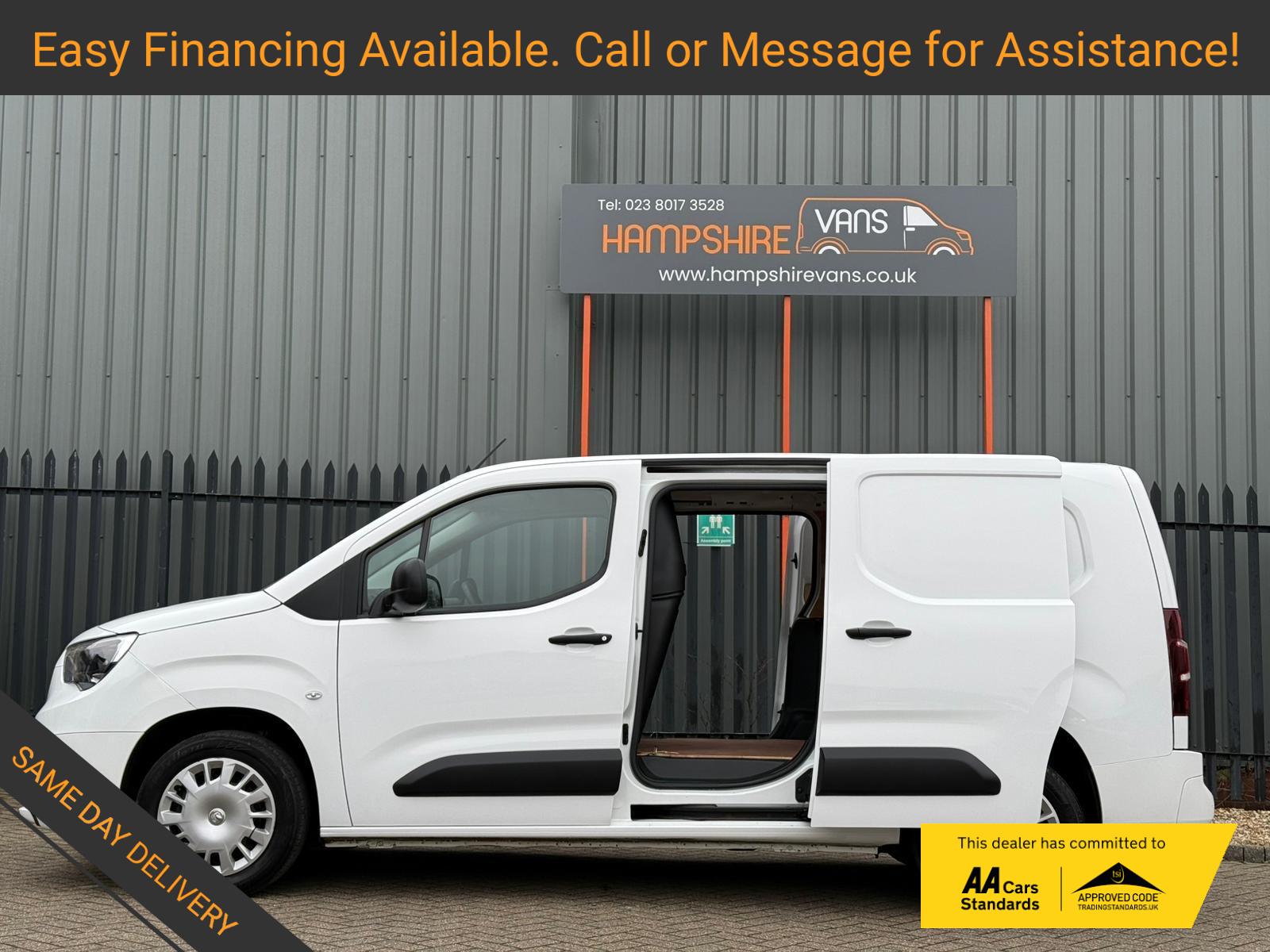 Vauxhall Combo 1.5 Turbo D 2300 Sportive Panel Van 4dr Diesel Manual L2 H1 Euro 6 (s/s) (100 ps)