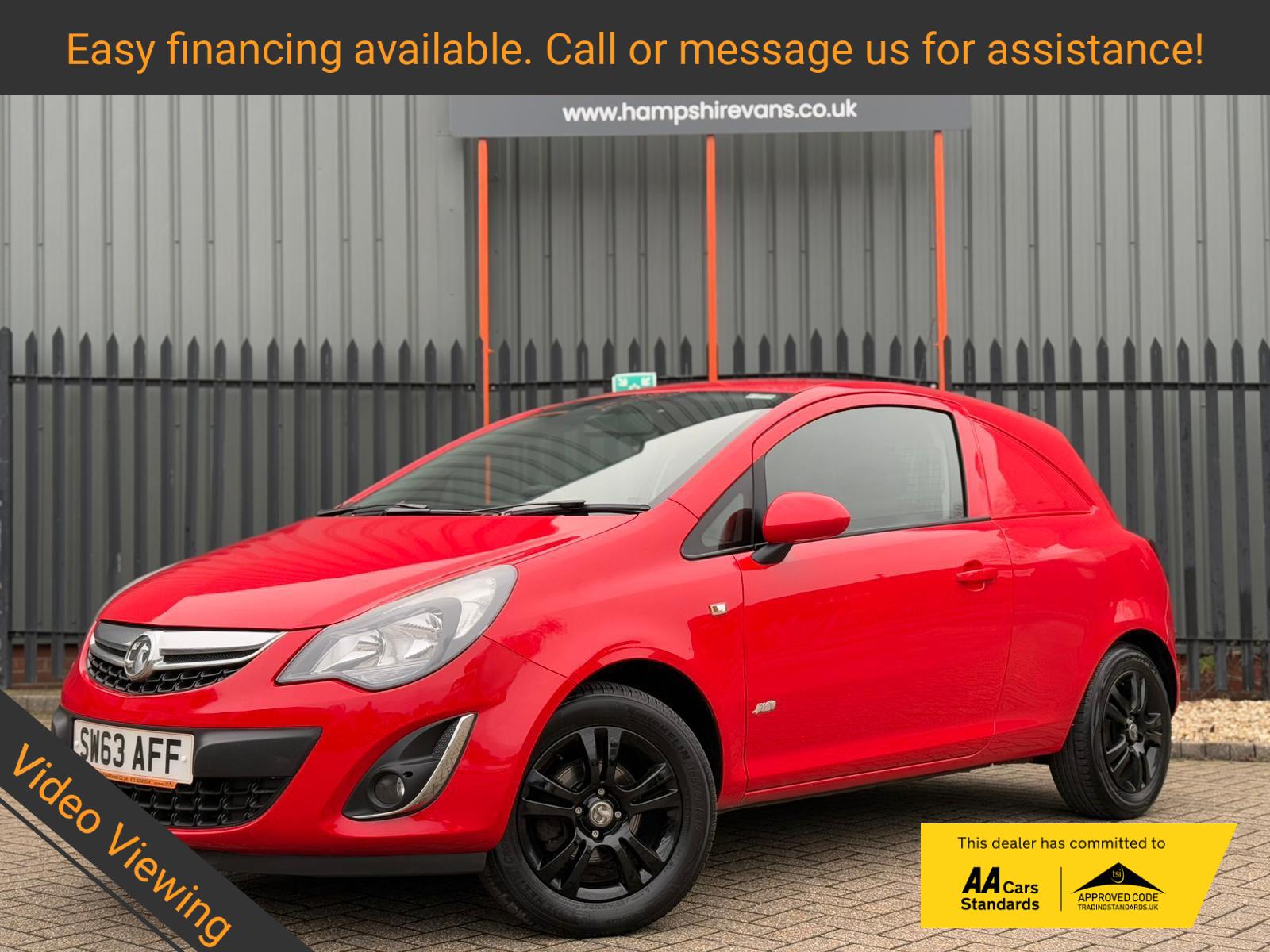 Vauxhall Corsa Van 1.3 CDTi 16v Sportive Car Derived Van 3dr Diesel Manual FWD L1 H1 (115 g/km, 94 bhp)