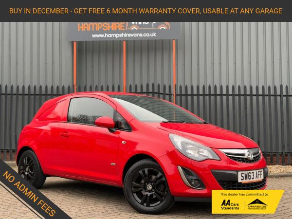 Vauxhall Corsa Van 1.3 CDTi 16v Sportive Car Derived Van 3dr Diesel Manual FWD L1 H1 (115 g/km, 94 bhp)