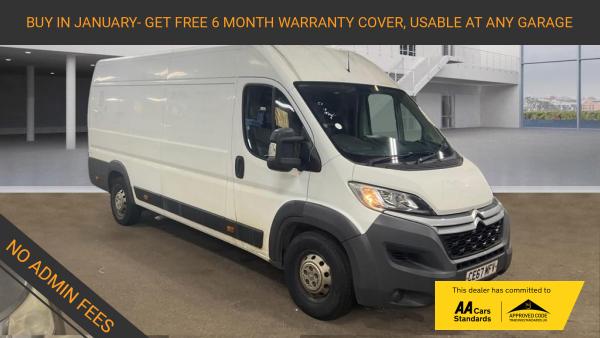 Citroen Relay 2.0 BlueHDi 35 Panel Van 5dr Diesel Manual L4 High Roof Euro 6 (Heavy) (130 ps)