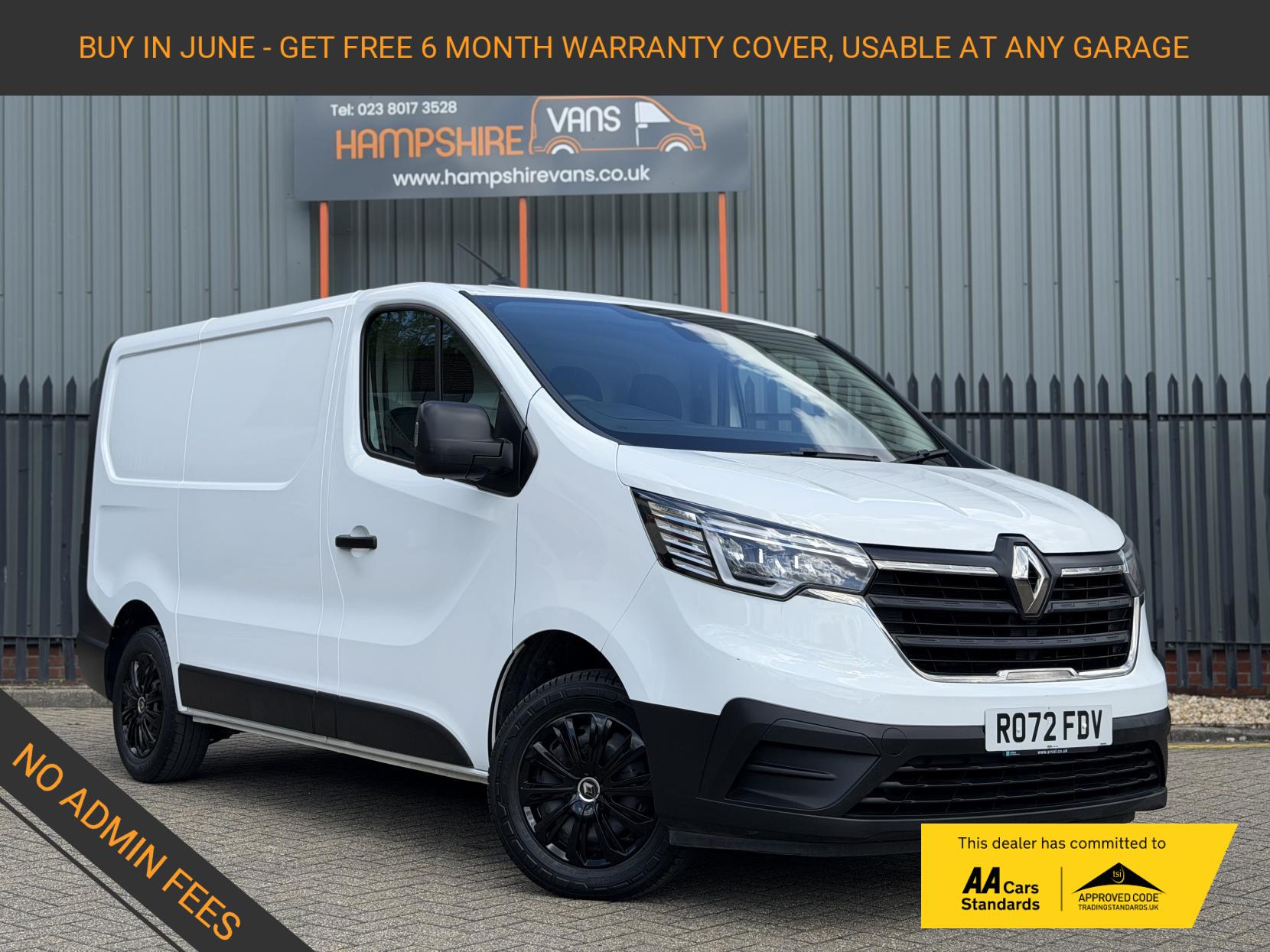 2022 Renault Trafic 2.0 dCi Blue SL28 Business Panel Van 5dr Diesel Manual L1 H1 Euro 6 (s/s) (130 ps)