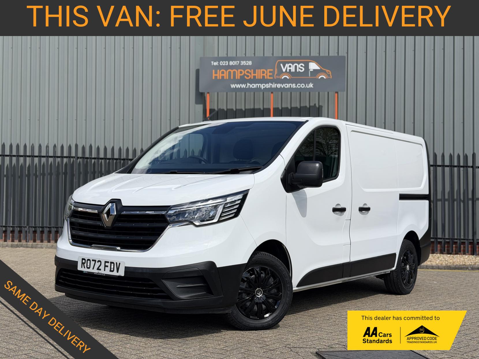 2022 Renault Trafic 2.0 dCi Blue SL28 Business Panel Van 5dr Diesel Manual L1 H1 Euro 6 (s/s) (130 ps) - Thumbnail 2