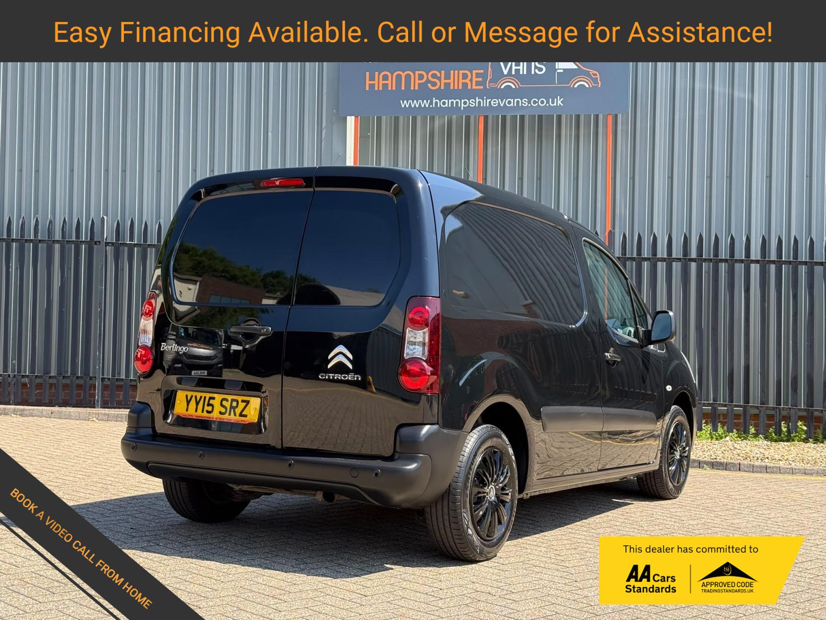 2015 Citroen Berlingo 1.6 HDi 625 Enterprise Panel Van 5dr Diesel Manual L1 (Euro 5) (135 g/km, 75 bhp) - Thumbnail 3