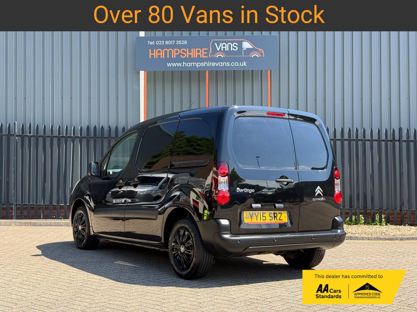 2015 Citroen Berlingo 1.6 HDi 625 Enterprise Panel Van 5dr Diesel Manual L1 (Euro 5) (135 g/km, 75 bhp) - Thumbnail 4