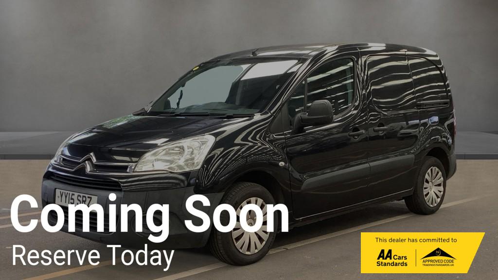 2015 Citroen Berlingo 1.6 HDi 625 Enterprise Panel Van 5dr Diesel Manual L1 (Euro 5) (135 g/km, 75 bhp) - Thumbnail 2