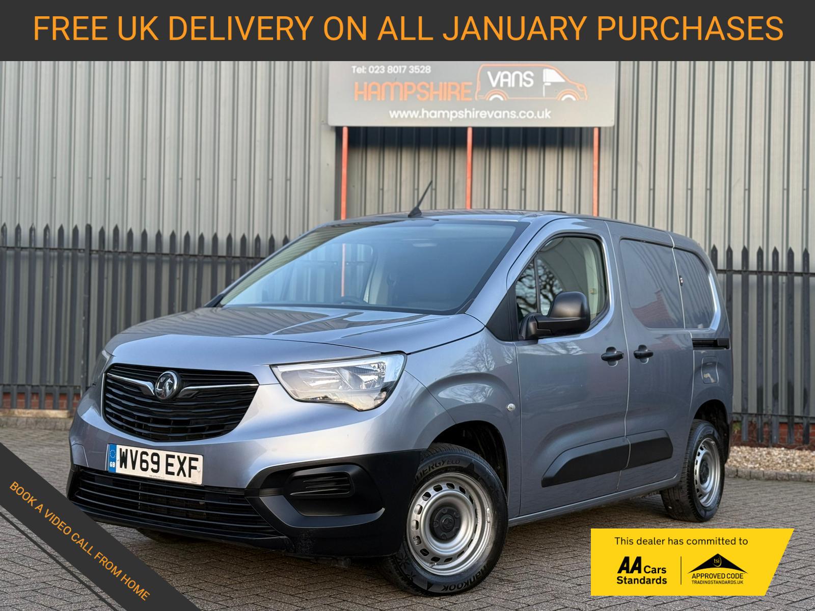 Vauxhall Combo 1.6 Turbo D 2000 Edition Panel Van 4dr Diesel Manual L1 H1 Euro 6 (s/s) (100 ps)