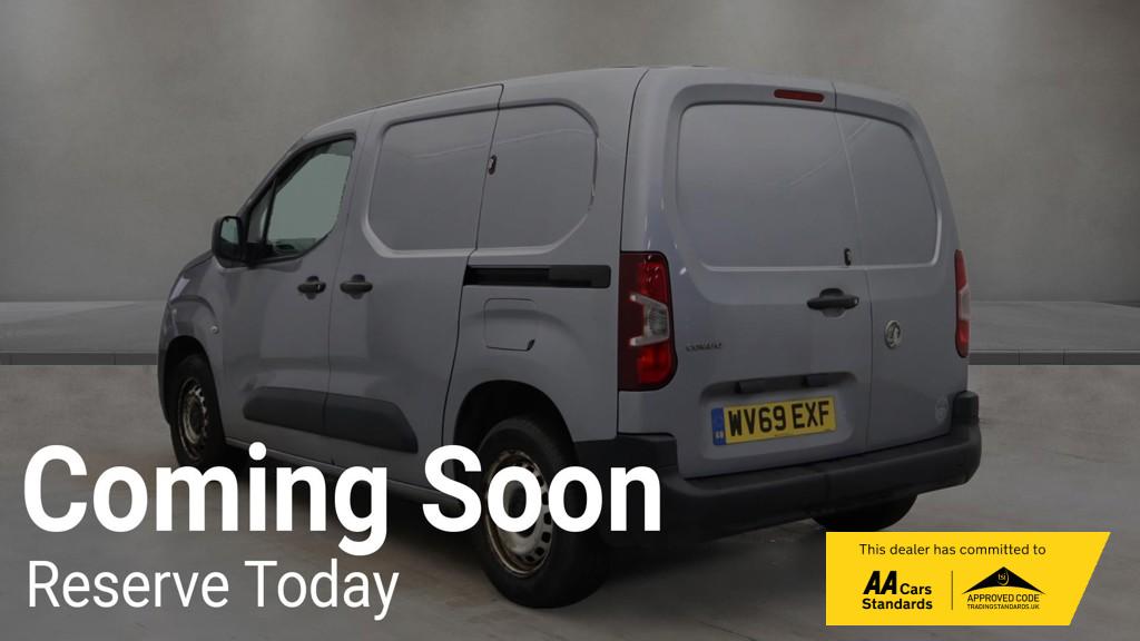 Vauxhall Combo 1.6 Turbo D 2000 Edition Panel Van 4dr Diesel Manual L1 H1 Euro 6 (s/s) (100 ps)