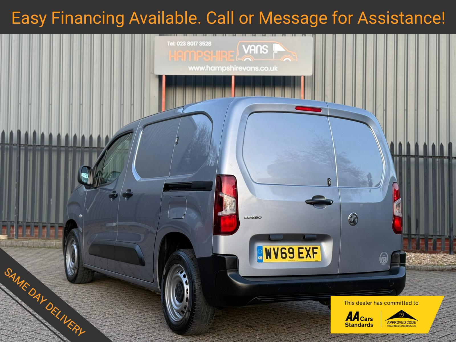 Vauxhall Combo 1.6 Turbo D 2000 Edition Panel Van 4dr Diesel Manual L1 H1 Euro 6 (s/s) (100 ps)