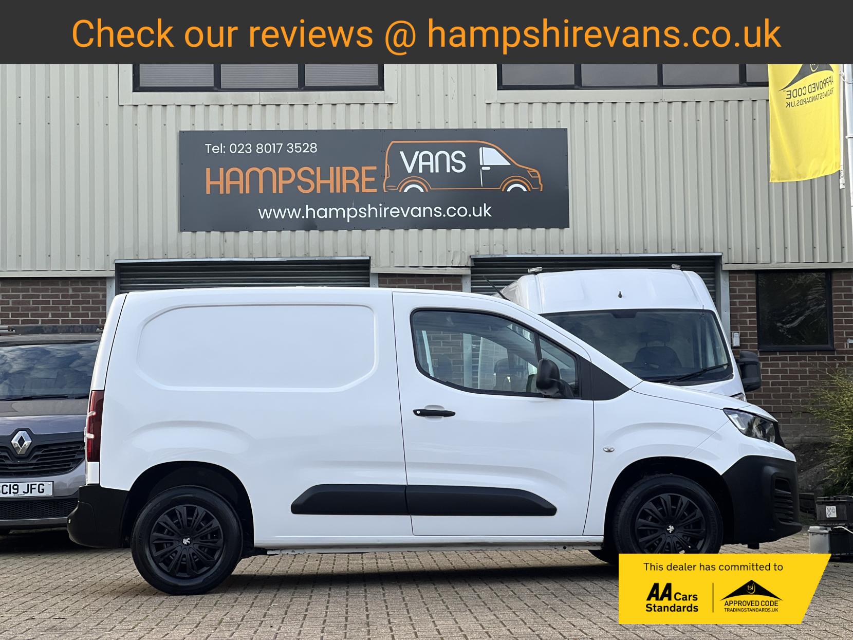 Peugeot Partner 1.5 BlueHDi 650 Professional Standard Panel Van 5dr Diesel Manual SWB Euro 6 (s/s) (75 bhp)