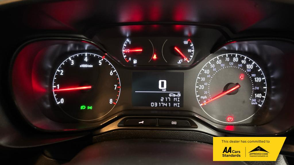 Vauxhall Combo 1.5 Turbo D 2000 Sportive Panel Van 4dr Diesel Manual L1 H1 Euro 6 (s/s) (100 ps)