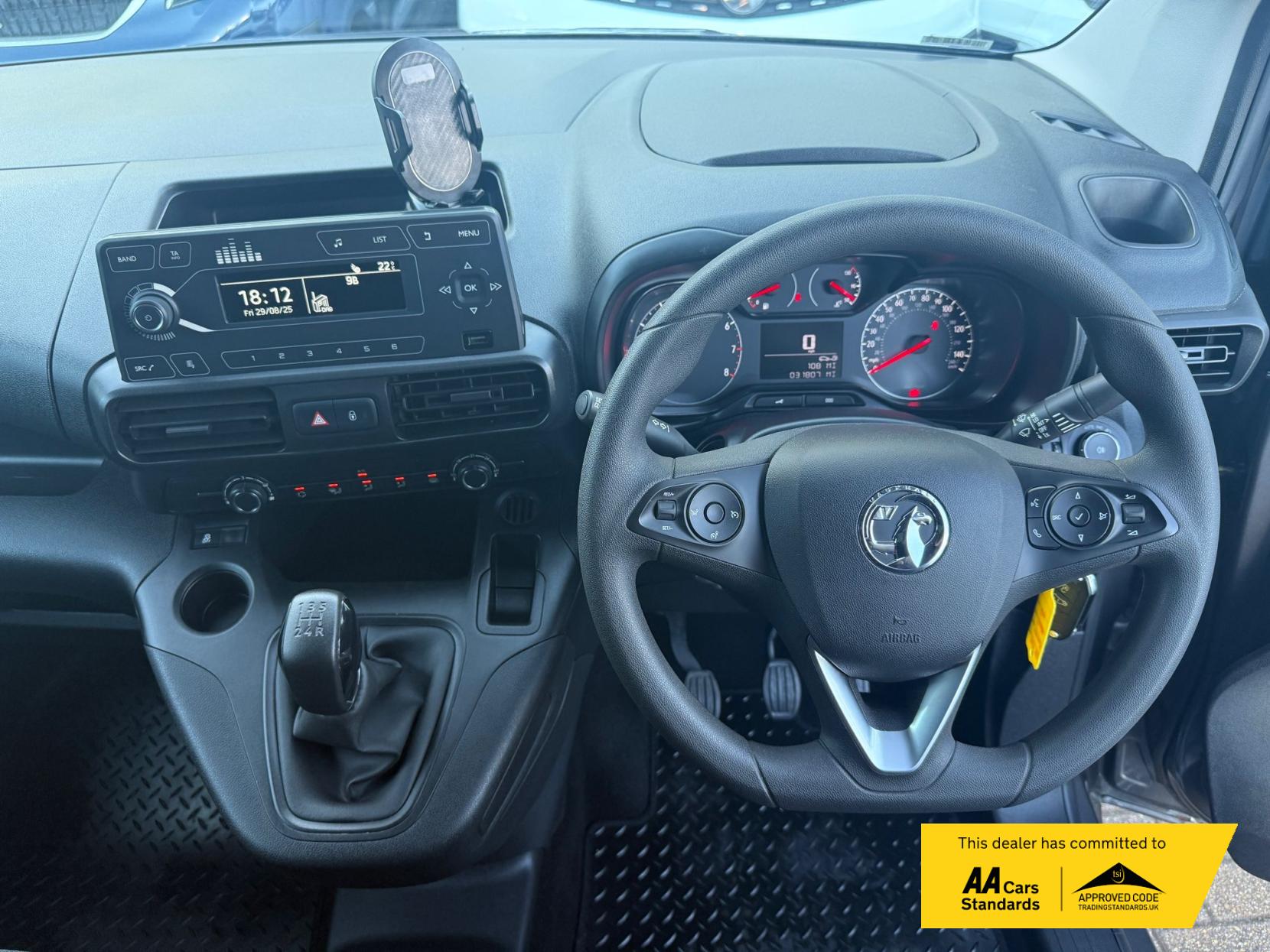 Vauxhall Combo 1.5 Turbo D 2000 Sportive Panel Van 4dr Diesel Manual L1 H1 Euro 6 (s/s) (100 ps)