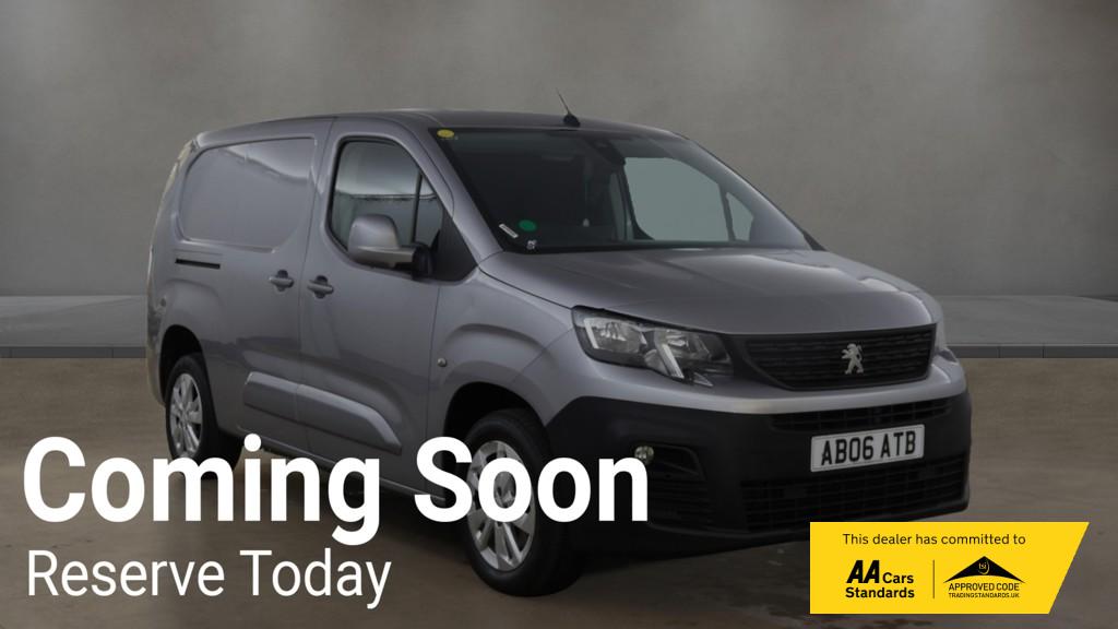2019 Peugeot Partner 1.5 BlueHDi 950 Asphalt Long Panel Van 6dr Diesel Manual LWB Euro 6 (s/s) (130 bhp)