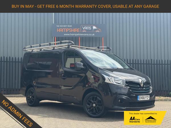 Renault Trafic 1.6 dCi 27 Sport Nav Panel Van 5dr Diesel Manual SWB Standard Roof Euro 6 (120 ps)