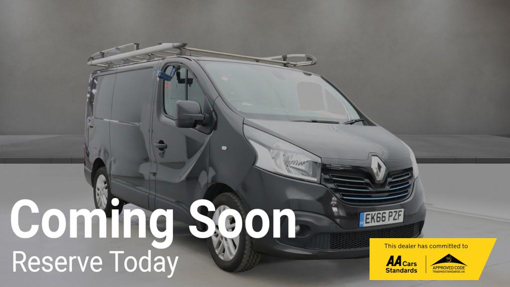 Renault Trafic 1.6 dCi 27 Sport Nav Panel Van 5dr Diesel Manual SWB Standard Roof Euro 6 (120 ps)