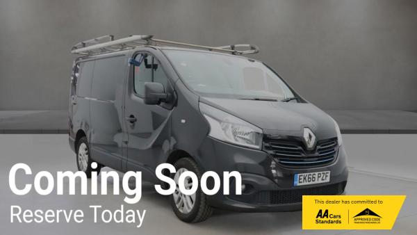 Renault Trafic 1.6 dCi 27 Sport Nav Panel Van 5dr Diesel Manual SWB Standard Roof Euro 6 (120 ps)