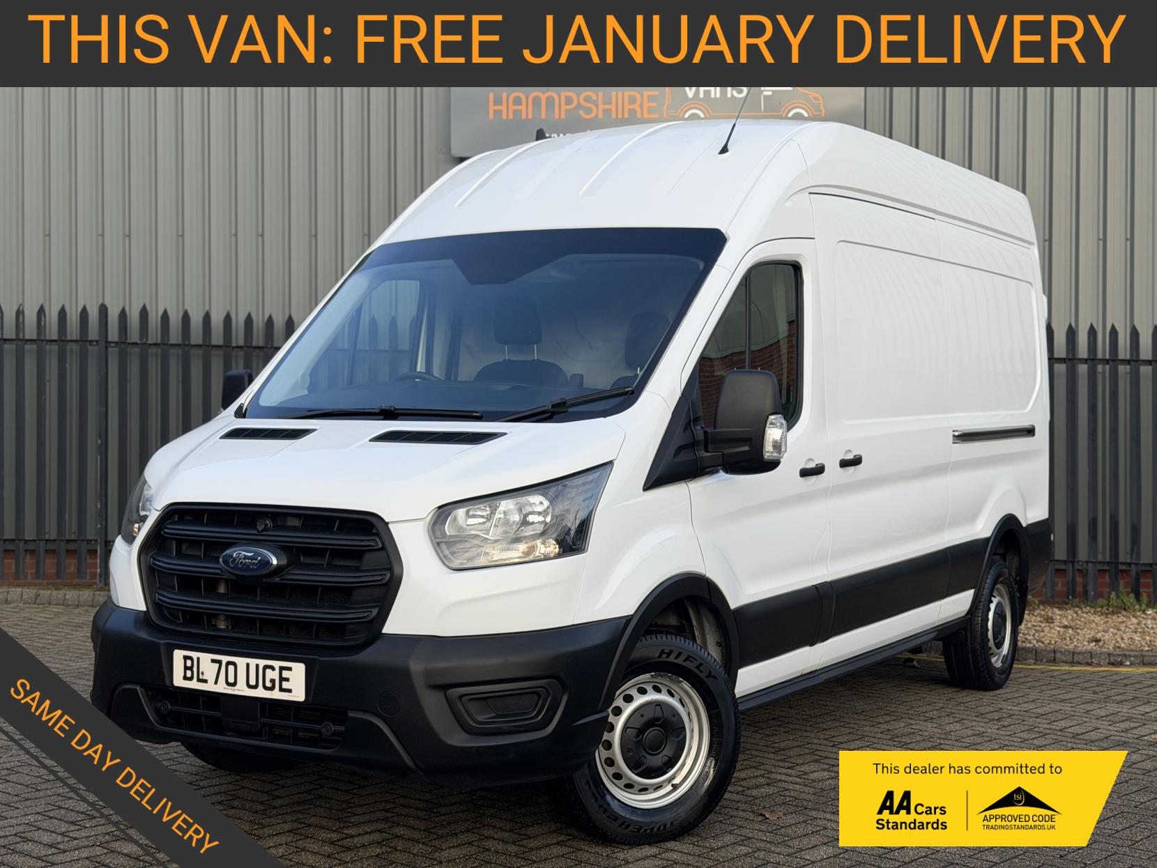 Ford Transit 2.0 350 EcoBlue Leader Panel Van 5dr Diesel Manual RWD L3 H3 Euro 6 (s/s) (130 ps)