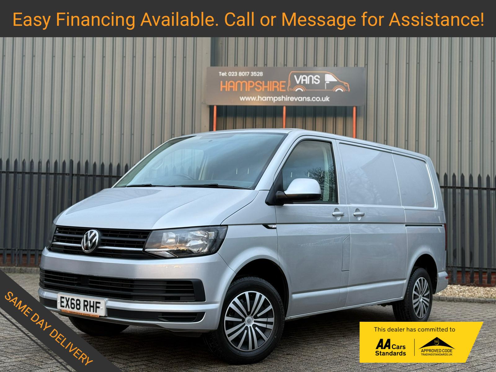 Volkswagen Transporter 2.0 TDI T32 BlueMotion Tech Trendline Panel Van 5dr Diesel DSG FWD SWB Euro 6 (s/s) (150 ps)