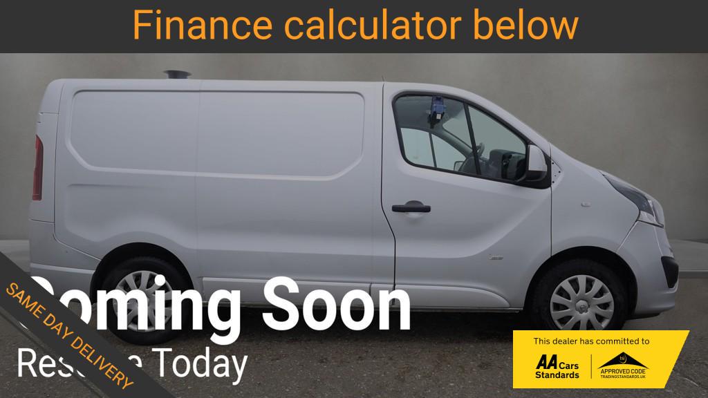2017 Vauxhall Vivaro 1.6 CDTi 2900 BiTurbo Sportive Panel Van 5dr Diesel Manual L1 H1 Euro 6 (s/s) (125 ps) - Thumbnail 2