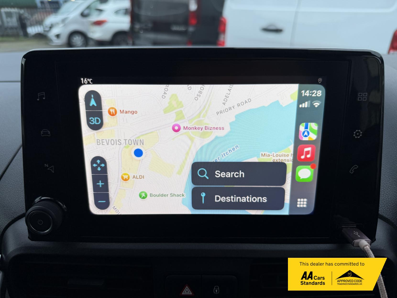 Vauxhall Combo 1.5 Turbo D 2300 Sportive Panel Van 4dr Diesel Manual L2 H1 Euro 6 (100 ps)