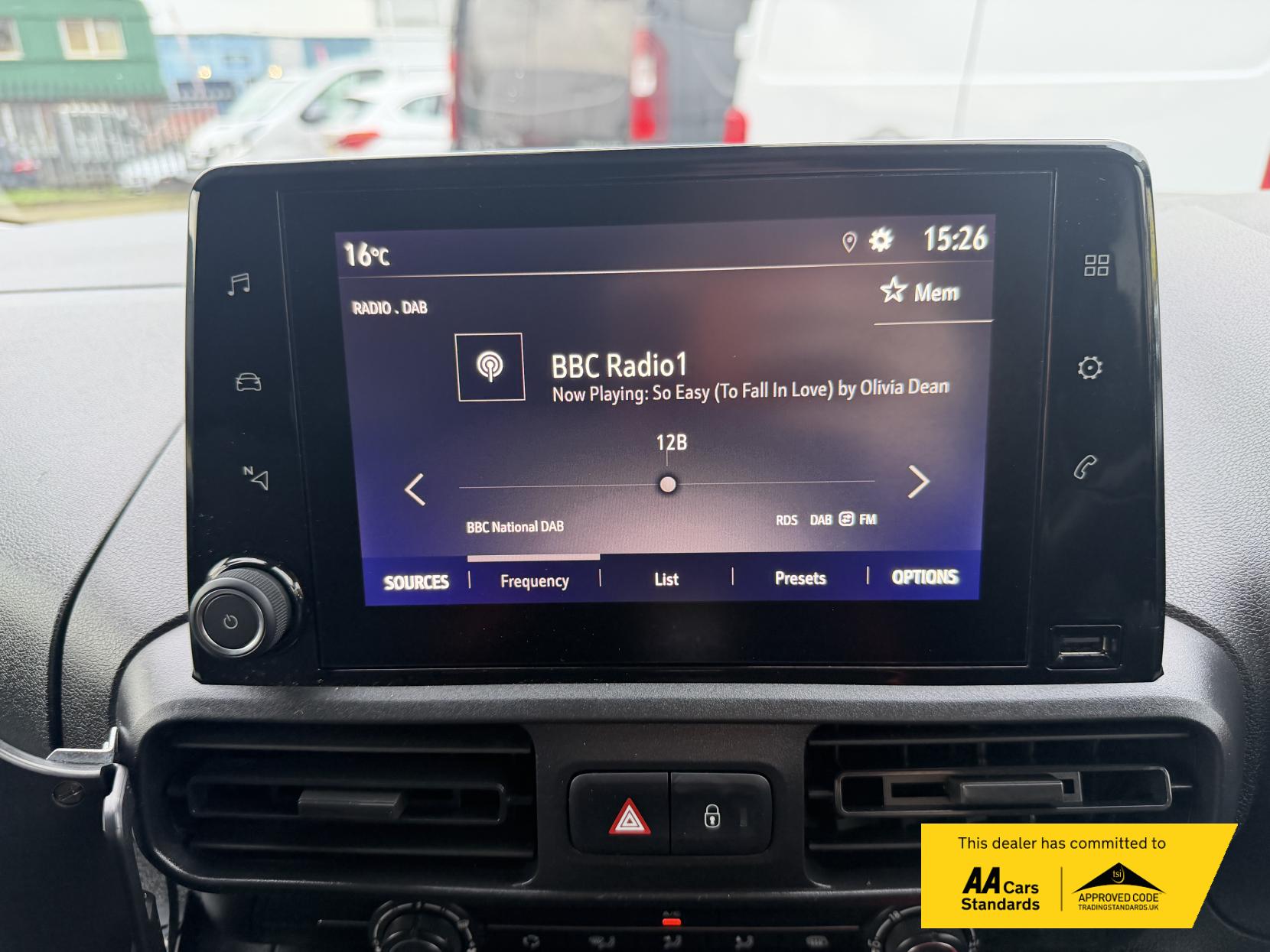 Vauxhall Combo 1.5 Turbo D 2300 Sportive Panel Van 4dr Diesel Manual L2 H1 Euro 6 (100 ps)