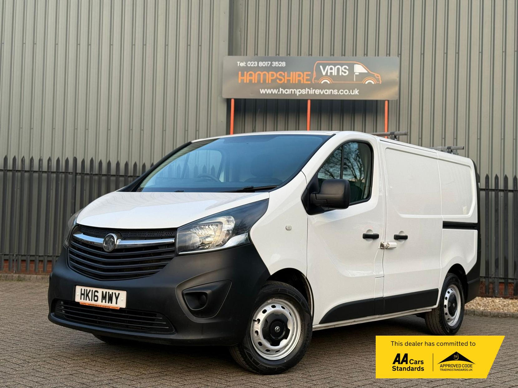 Vauxhall Vivaro 1.6 CDTi 2700 Panel Van 5dr Diesel Manual L1 H1 Euro 5 (90 ps)