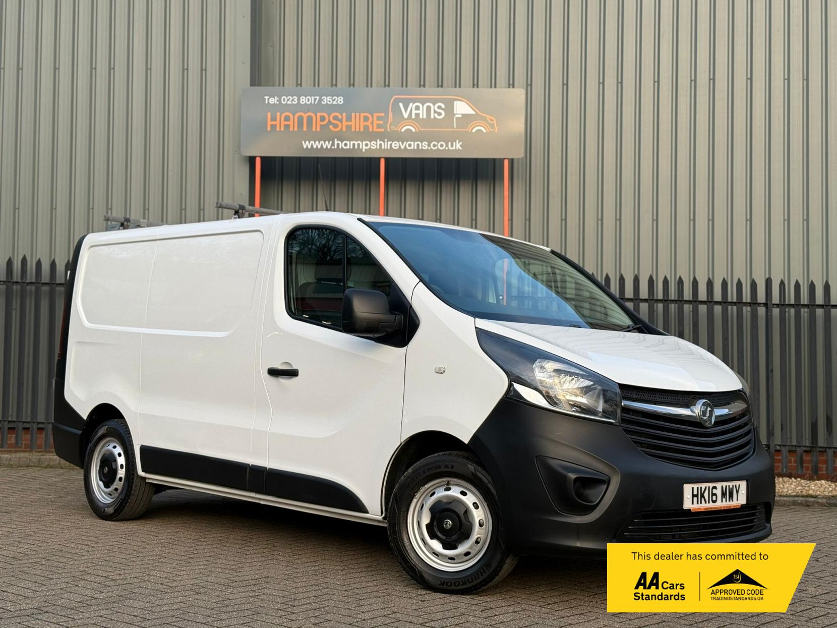 Vauxhall Vivaro 1.6 CDTi 2700 Panel Van 5dr Diesel Manual L1 H1 Euro 5 (90 ps)