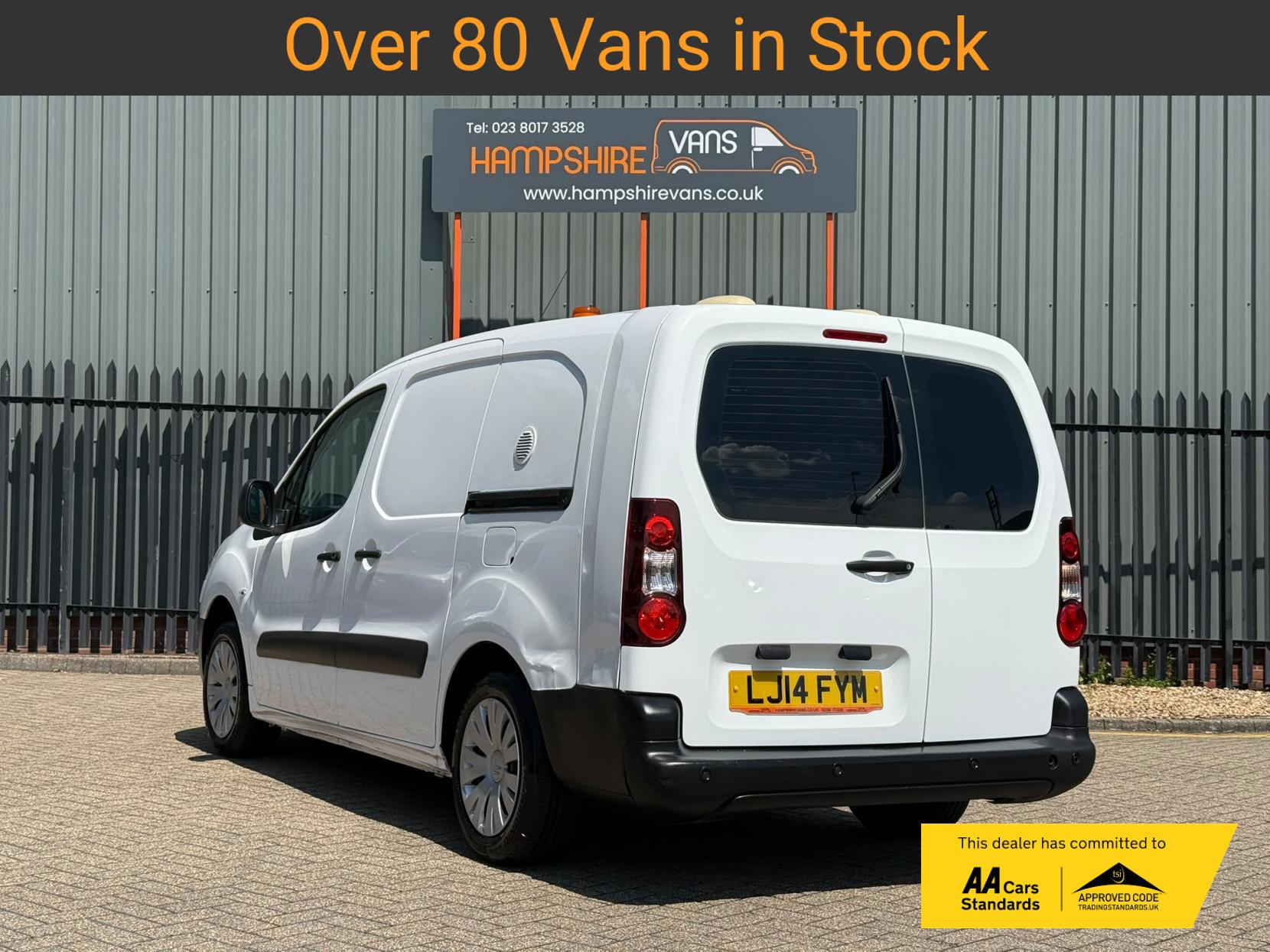 2014 Citroen Berlingo 1.6 HDi 750 LX Panel Van 6dr Diesel Manual L2 (153 g/km, 90 bhp) - Thumbnail 4