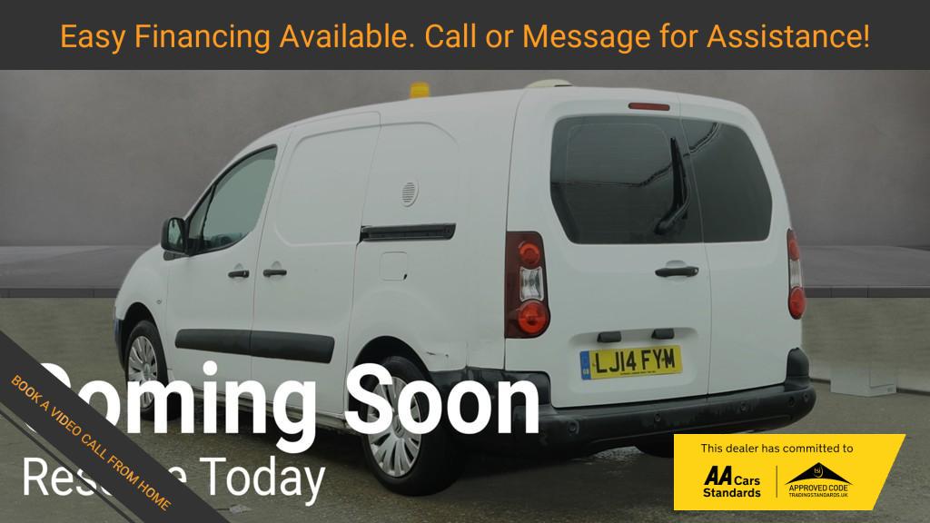 2014 Citroen Berlingo 1.6 HDi 750 LX Panel Van 6dr Diesel Manual L2 (153 g/km, 90 bhp) - Thumbnail 3