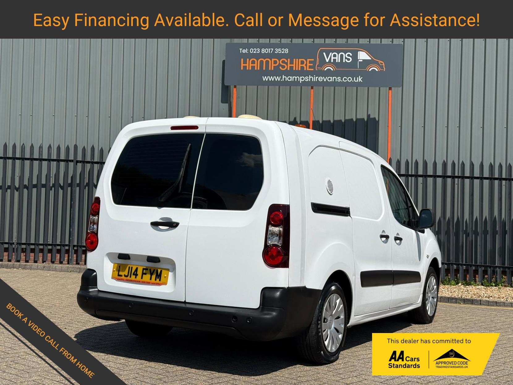 2014 Citroen Berlingo 1.6 HDi 750 LX Panel Van 6dr Diesel Manual L2 (153 g/km, 90 bhp) - Thumbnail 3